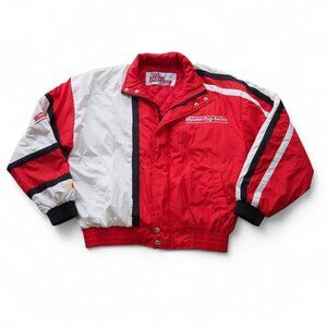 Racing Champions Vintage 80s 90s NASCAR Winston Cup Series Jacket Men's L